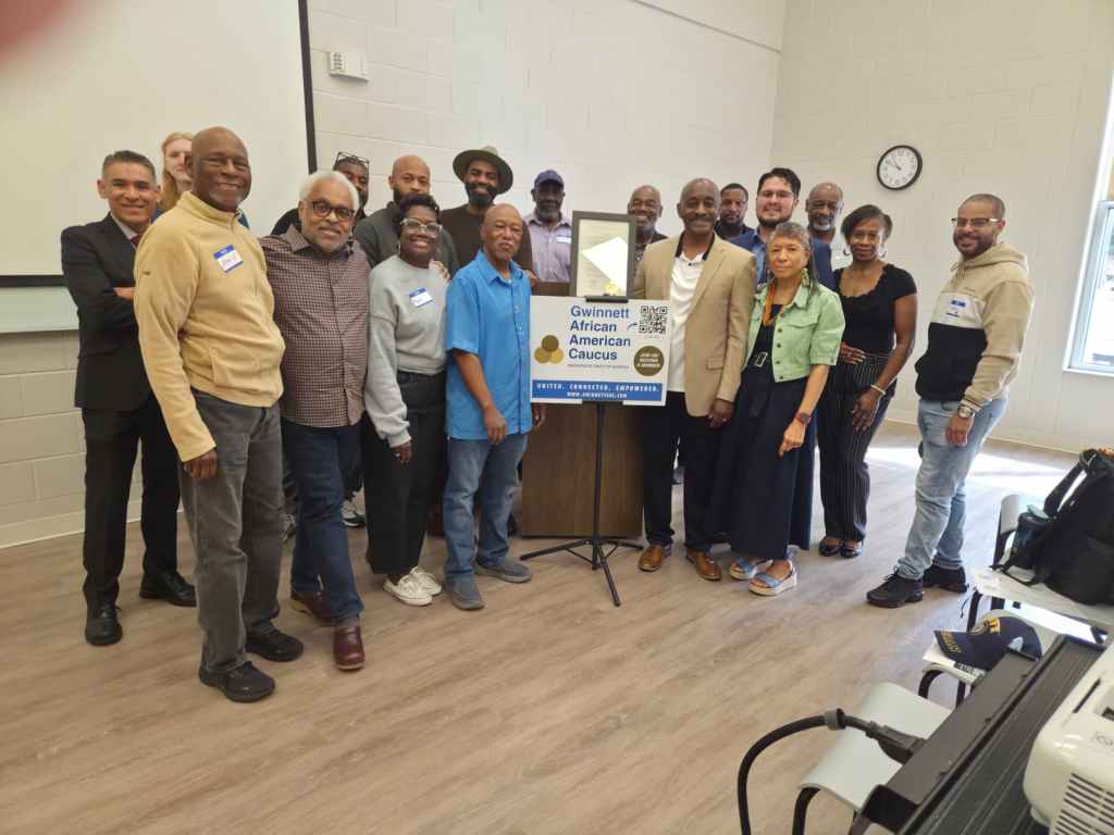 Attendees at our meeting